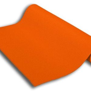 Orange yoga mat